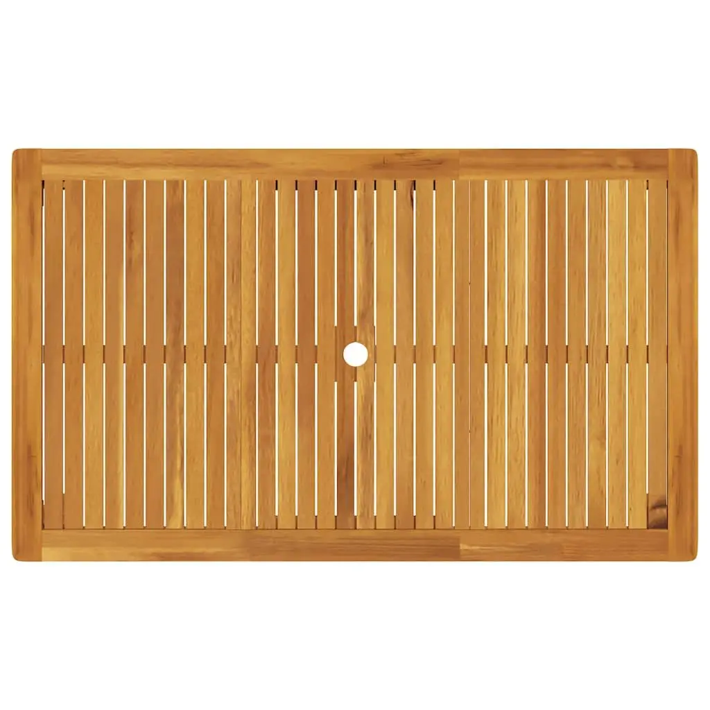 Outdoor Dining Table for Patio Garden 150x90x74cm