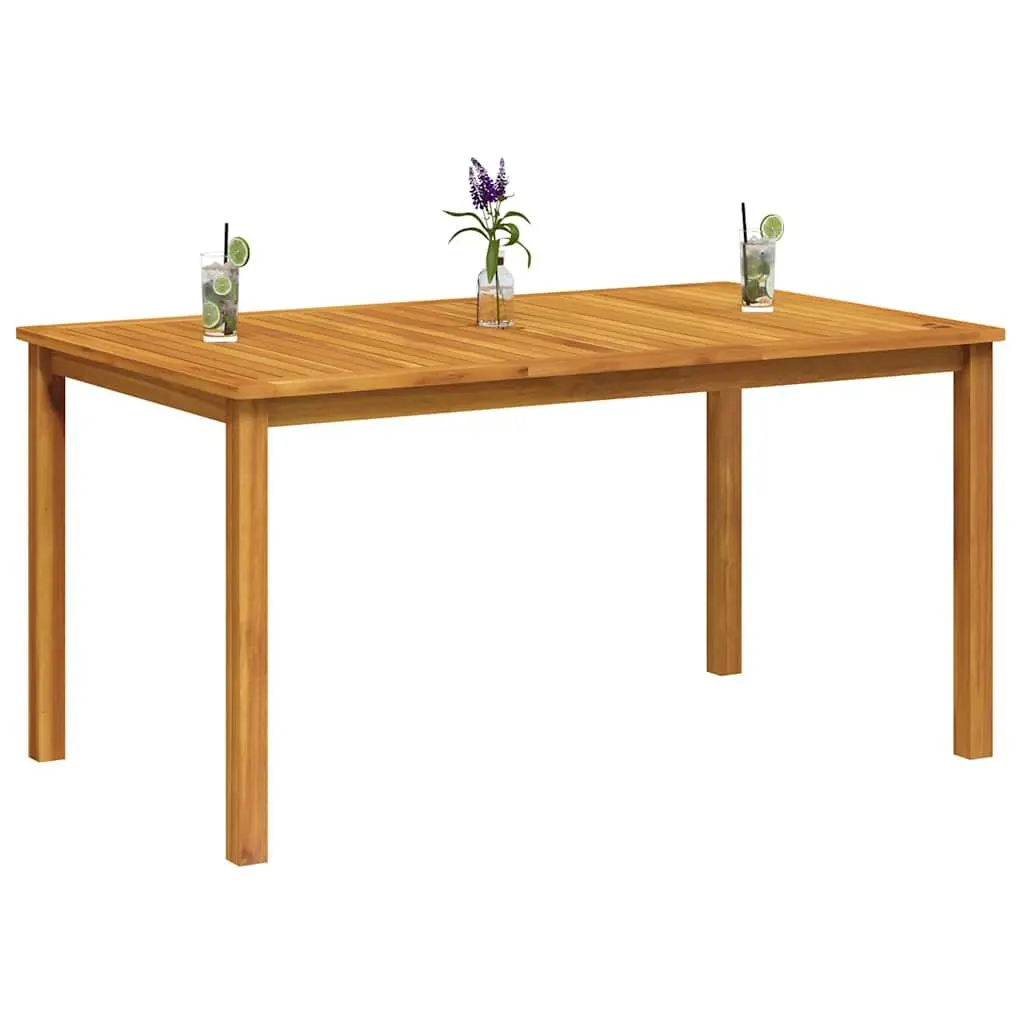 Outdoor Dining Table for Patio Garden 150x90x74cm