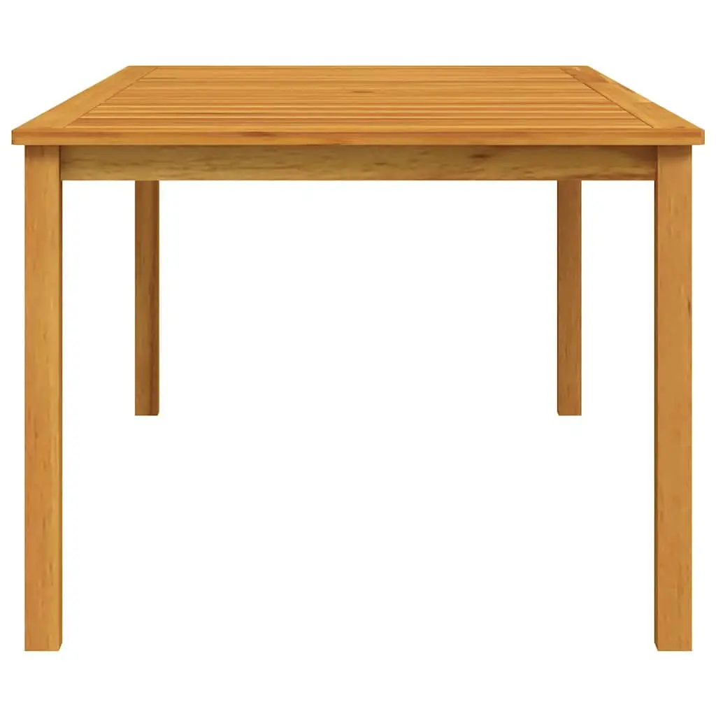 Solid Wood Outdoor Dining Table 200x100cm