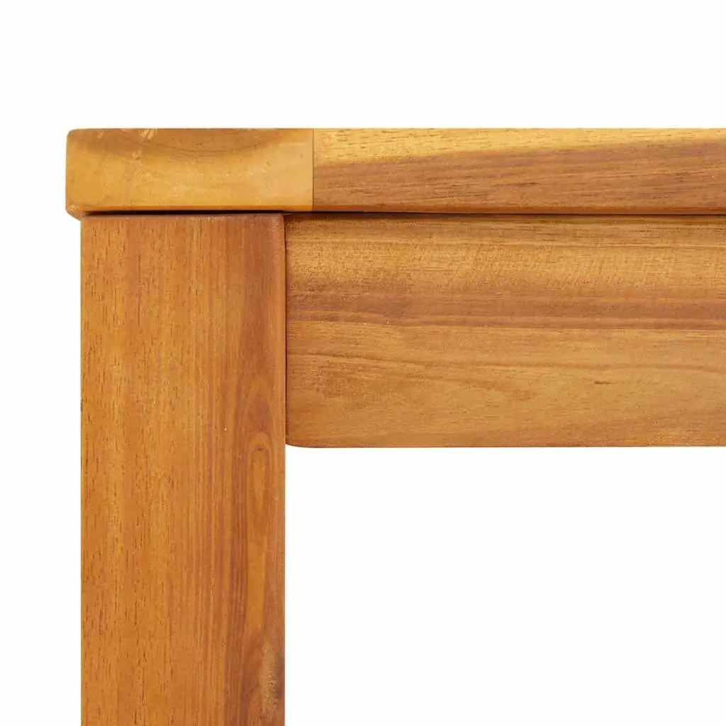 Solid Wood Outdoor Dining Table 200x100cm