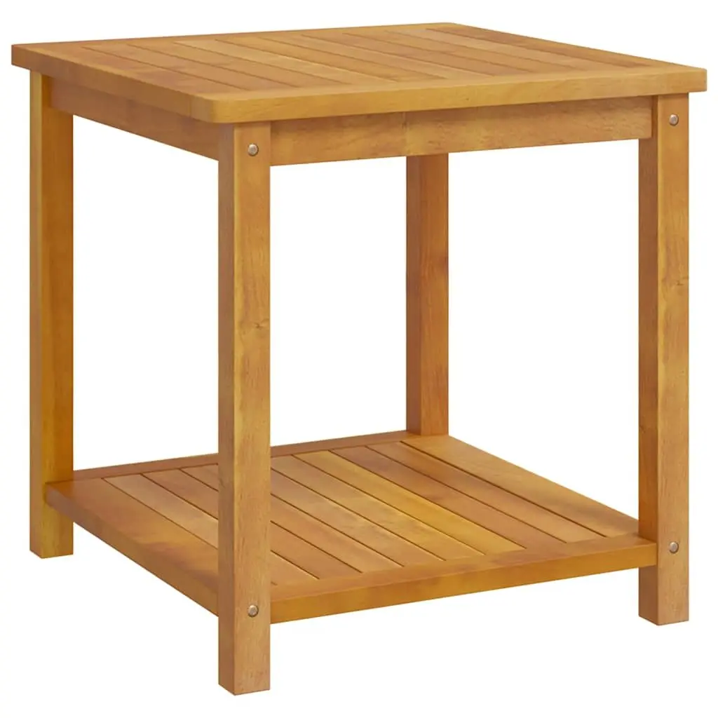 Side Table Indoor Outdoor Accent Coffee Nightstand Plant Stand 45 x 45 x 45 cm