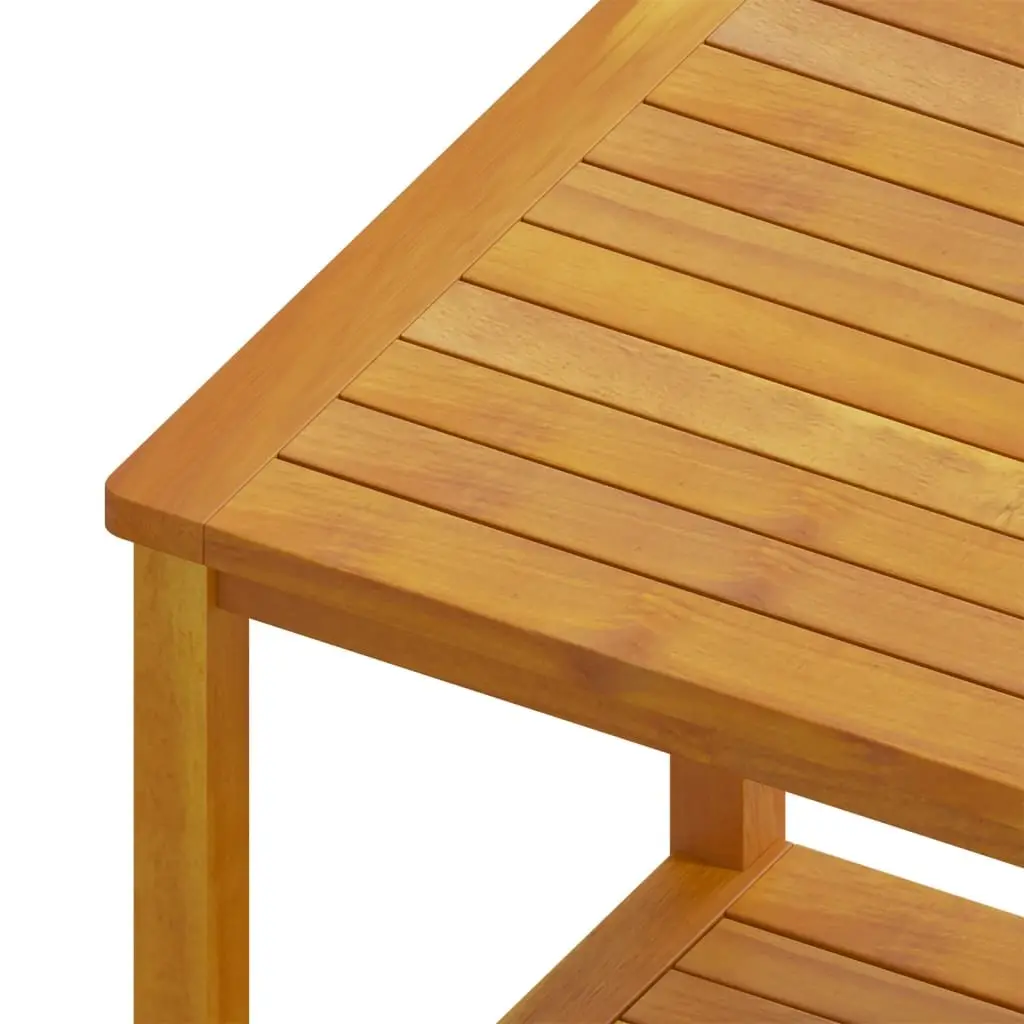 Side Table Indoor Outdoor Accent Coffee Nightstand Plant Stand 45 x 45 x 45 cm