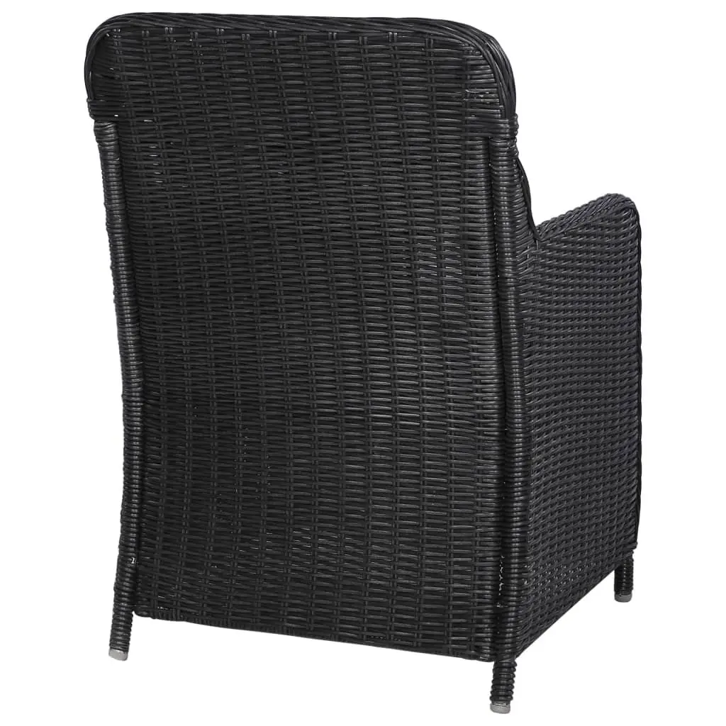 Outdoor Armchairs with Cushions Set
