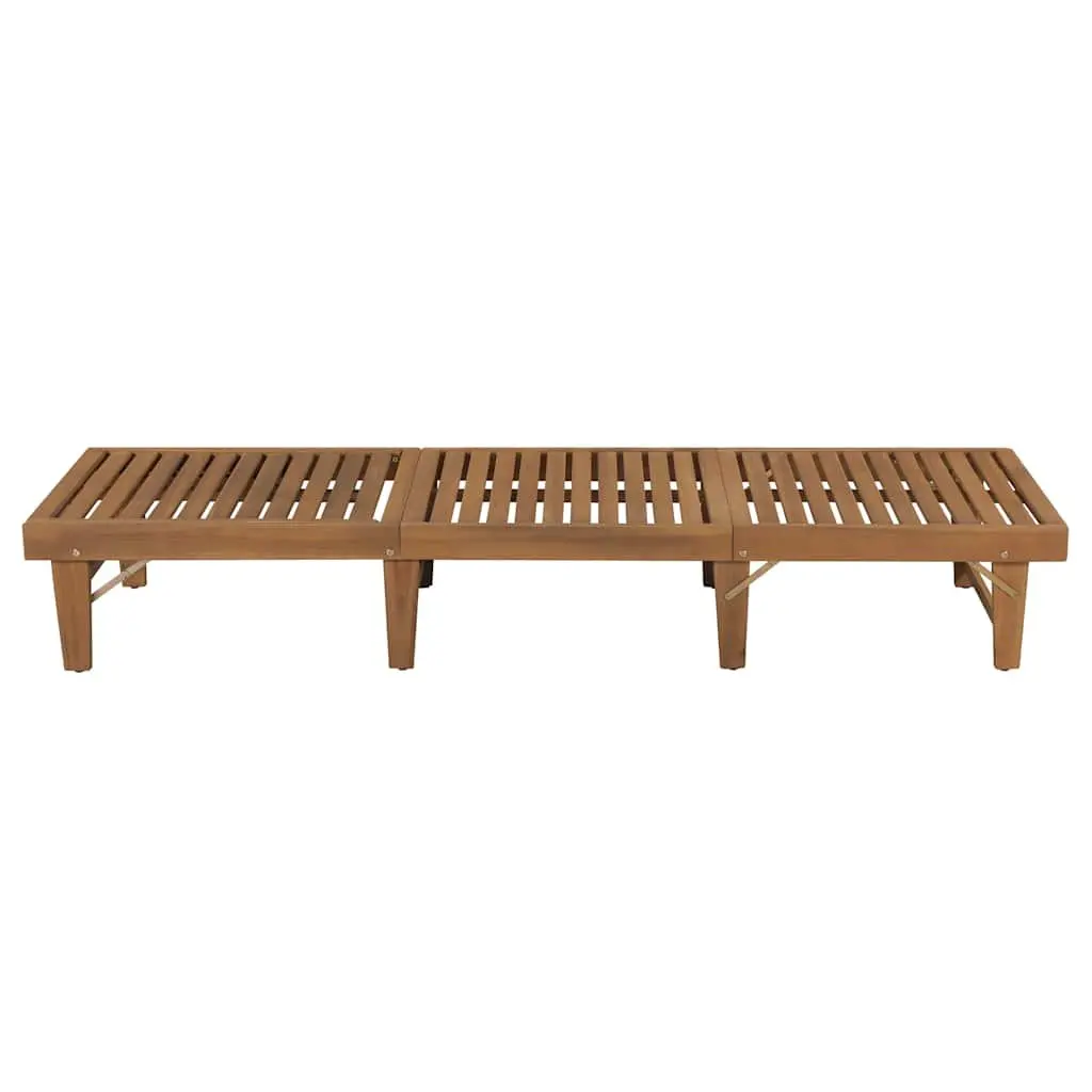 Wooden Folding Sun Lounger
