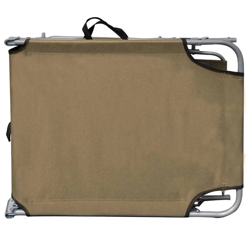 Sun Lounger Folding Chair with Canopy