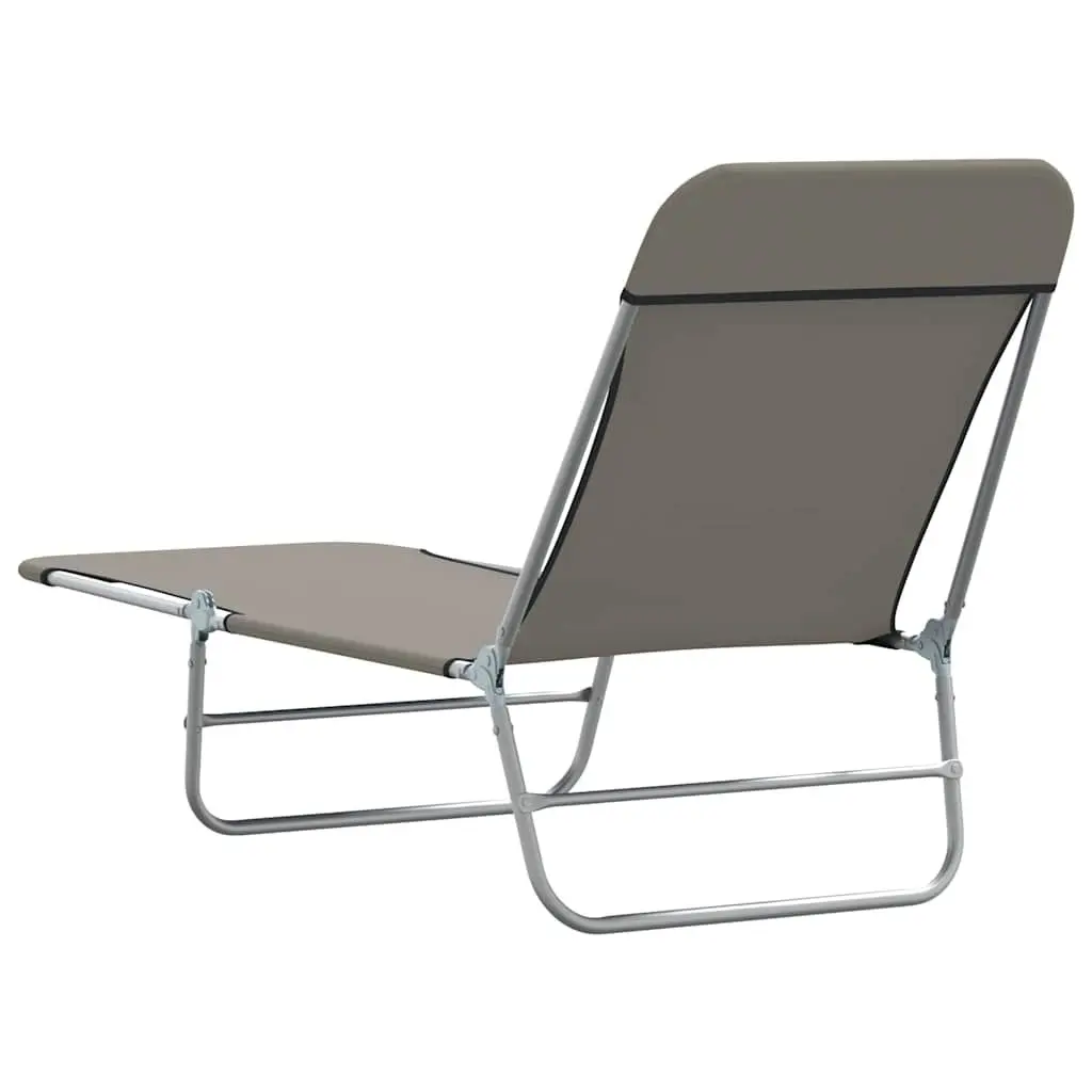2pc Folding Sun Lounger Set