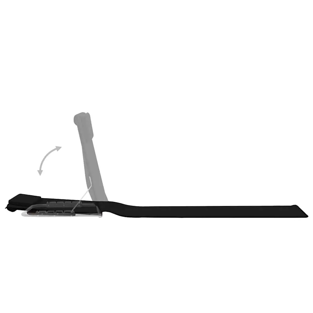 Folding Beach Chairs Set 2 Piece Adjustable Backrest Steel Frame Fabric Lounger