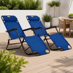 Folding Sun Loungers Set: Dimensions, Materials, and More