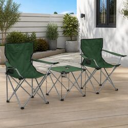Camping Table and Chair Set - 3 Piece Specs and Details