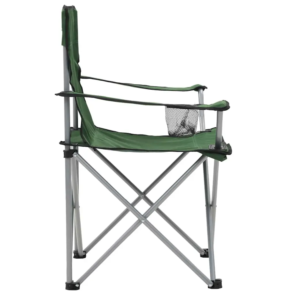 Camping Table and Chair Set 3 Pieces Outdoor Furniture Garden Patio