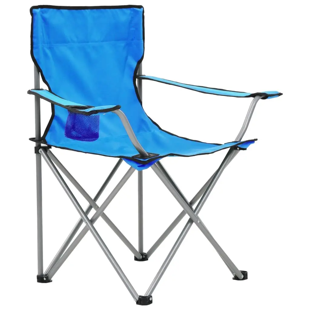 Camping Table and Chair Set Outdoor Furniture 3 Pieces