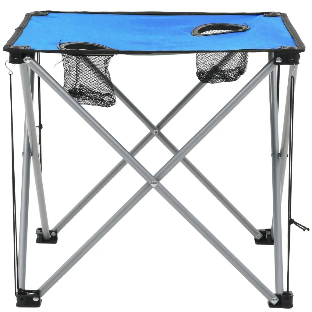 Camping Table and Chair Set Outdoor Furniture 3 Pieces