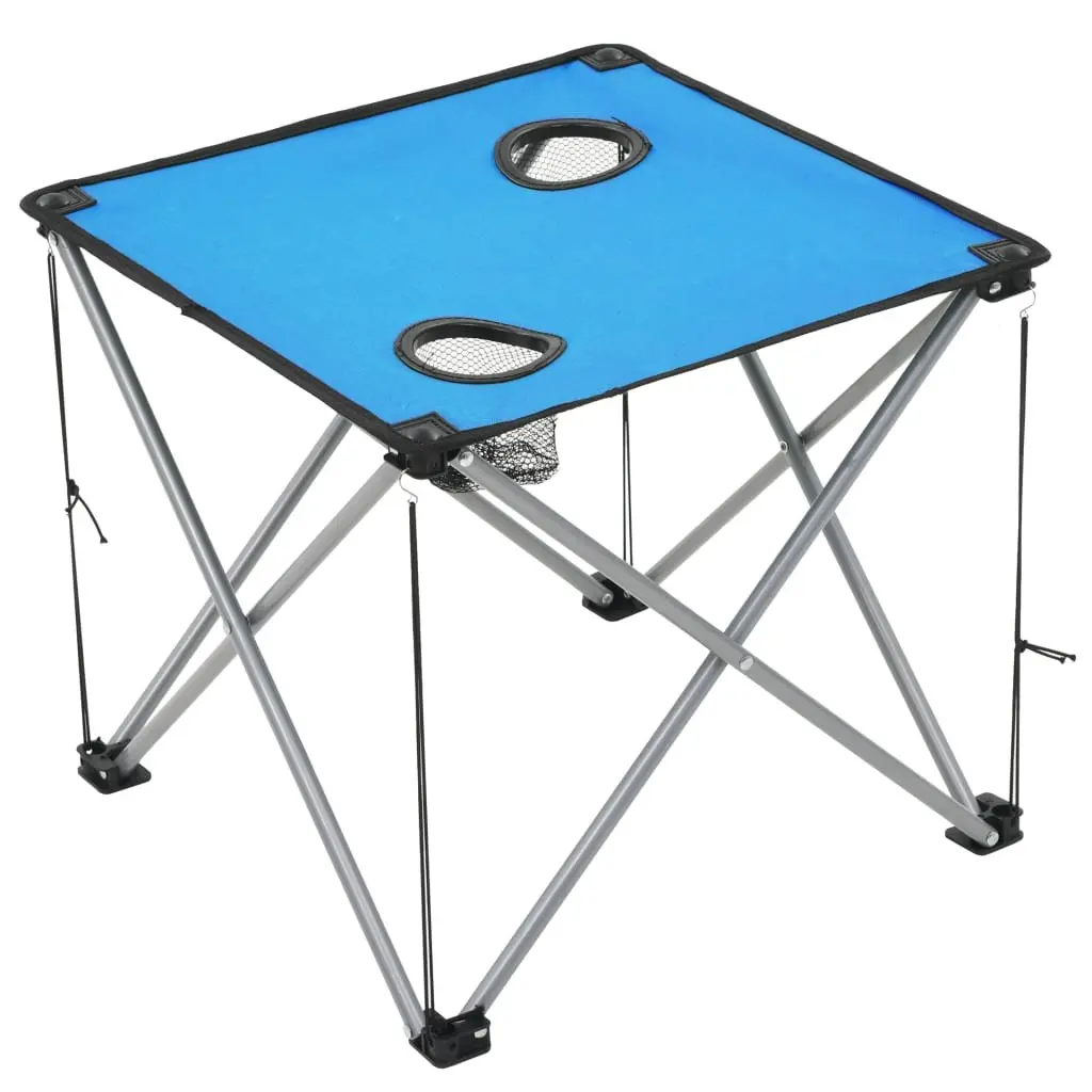 Camping Table and Chair Set Outdoor Furniture 3 Pieces