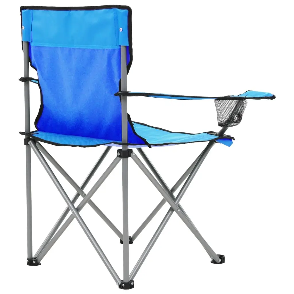 Camping Table and Chair Set Outdoor Furniture 3 Pieces