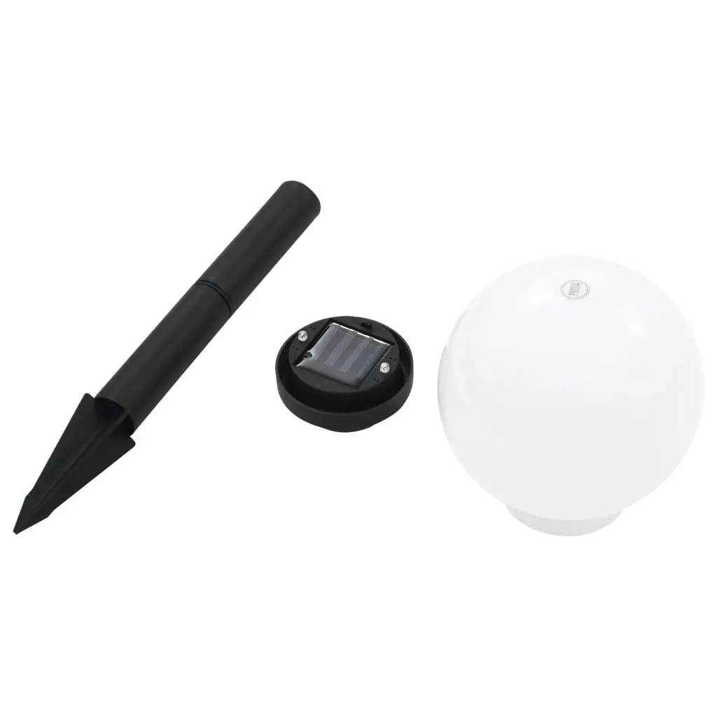 Outdoor Solar LED Spherical Lamps Garden Lighting 15cm 4 Piece