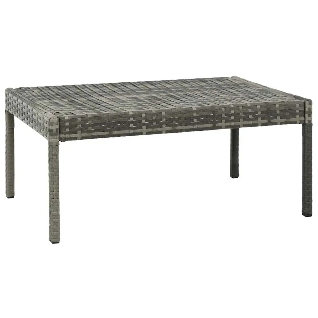 3 Piece Grey Garden Lounge Set