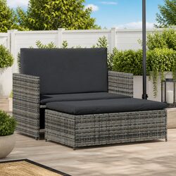 2 Piece Poly Rattan Lounge Sofa Set Specifications