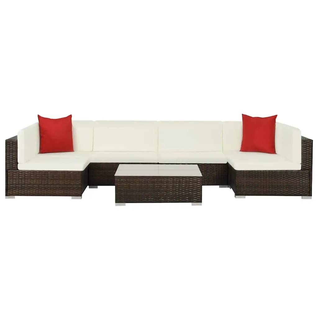 7 Piece Modular Outdoor Lounge Set