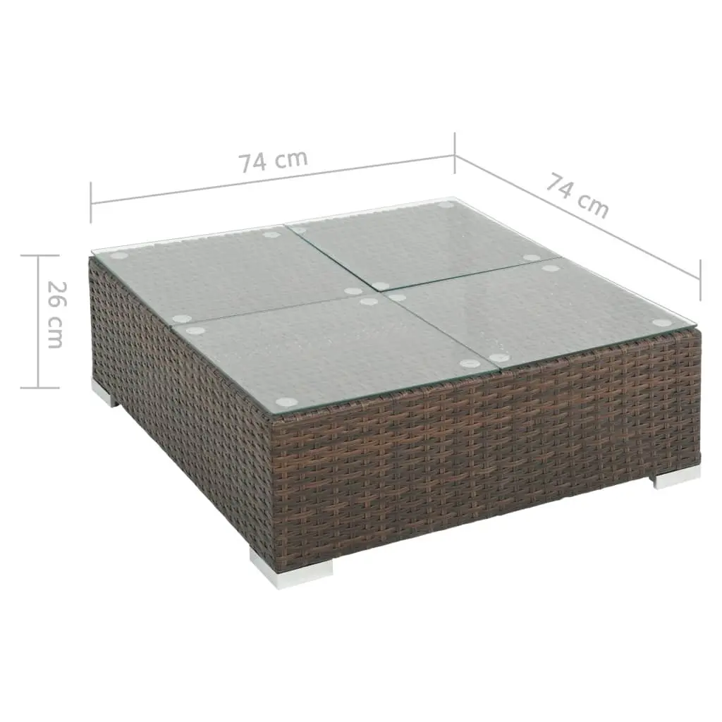 7 Piece Modular Outdoor Lounge Set