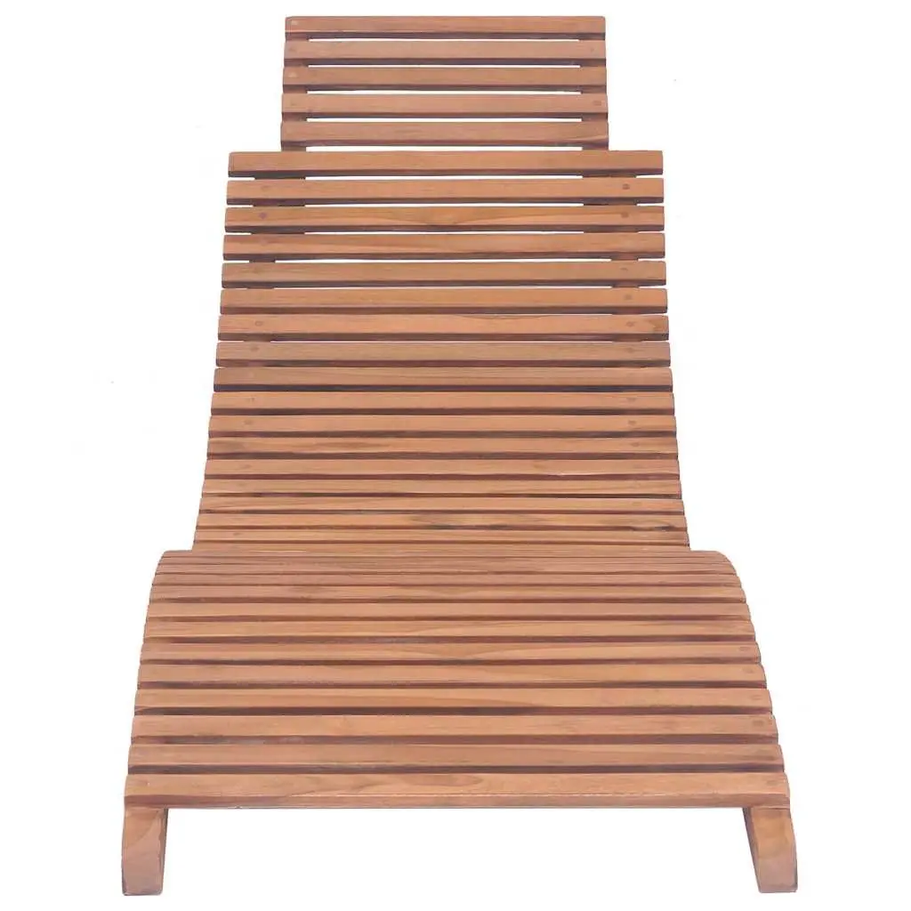 Sun Lounger Folding Garden Chair Outdoor Patio Deck Reclining Lounge Bed