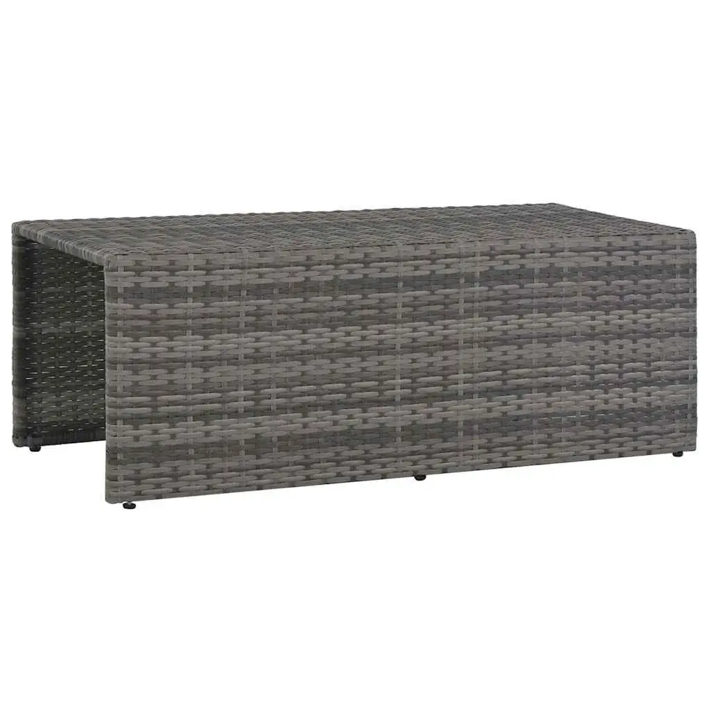 Garden Lounge Set Outdoor Furniture 6 Piece Grey