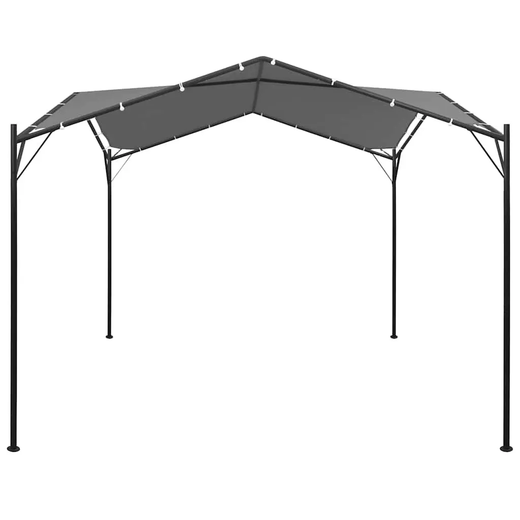 Gazebo Outdoor Garden 4x4 m Anthracite Canopy Shade Structure