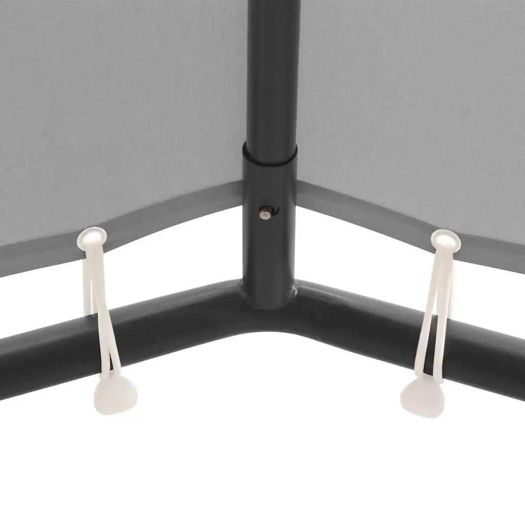 Gazebo Outdoor Garden 4x4 m Anthracite Canopy Shade Structure
