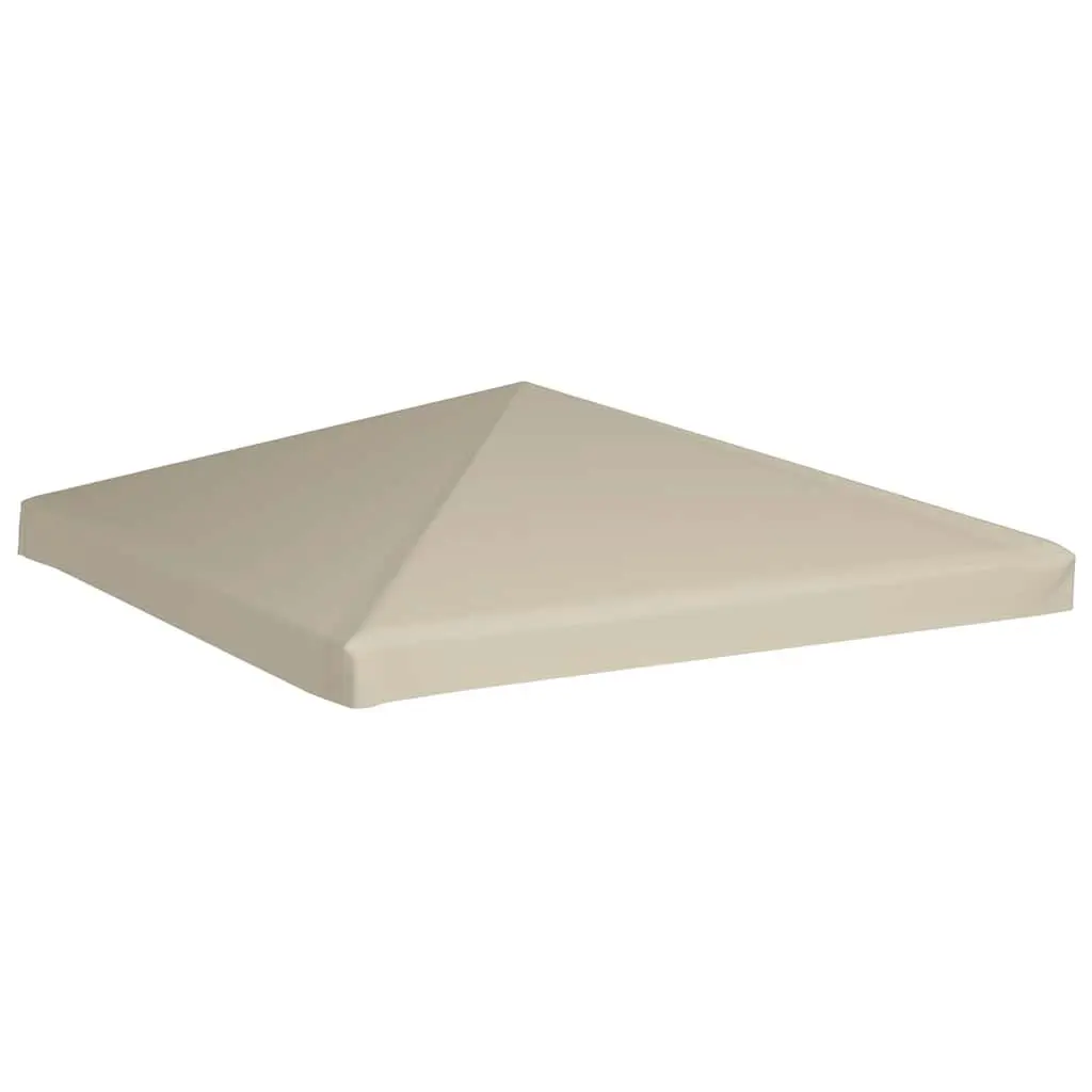 3x3 m Beige Gazebo Top Cover for Outdoor Use