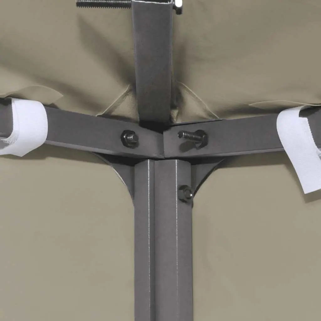 3x3 m Beige Gazebo Top Cover for Outdoor Use