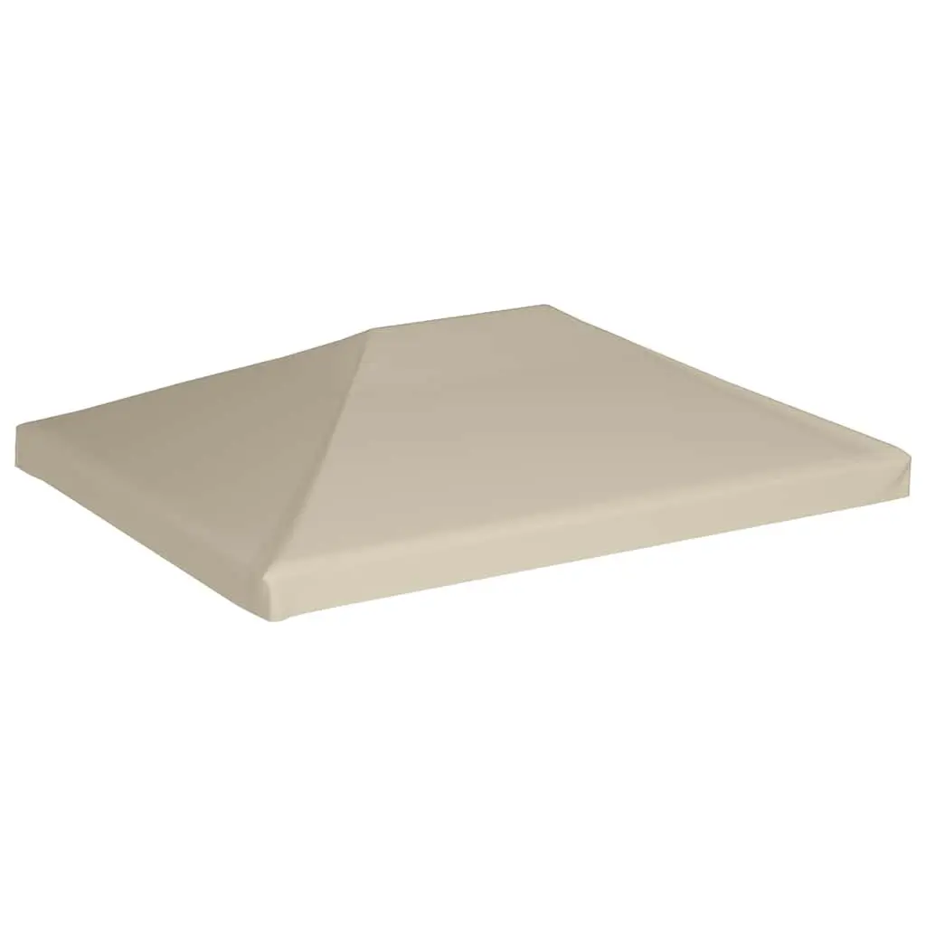 Gazebo Top Cover Outdoor Use 4x3 m Beige