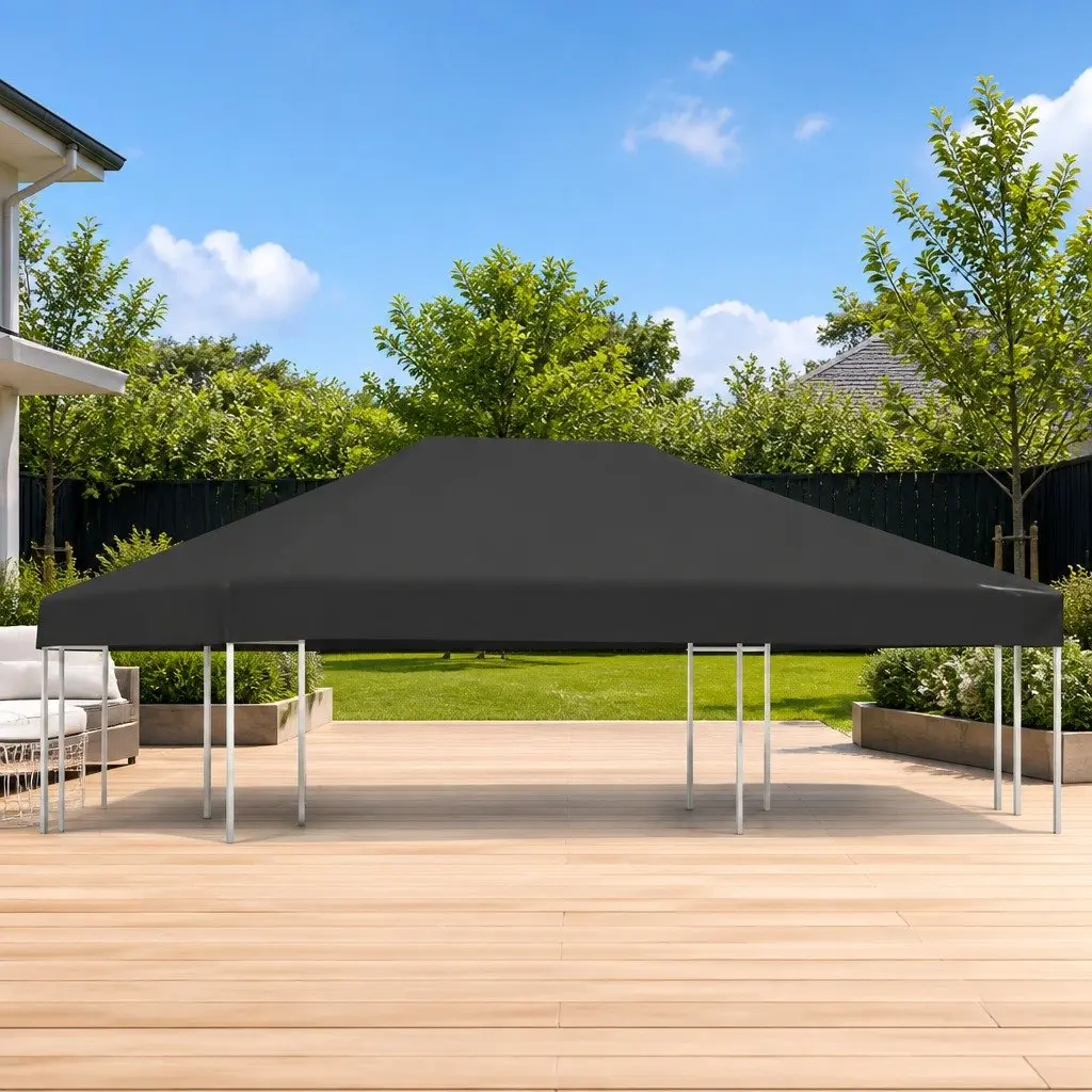 Gazebo Top Cover 4x3 m Replacement Canopy Sunshade Outdoor Garden Roof