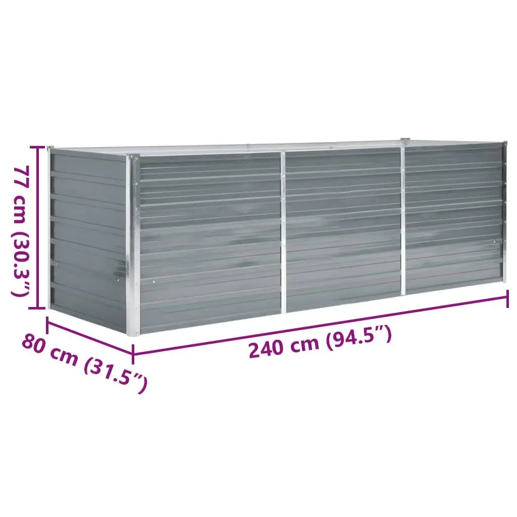 Raised Garden Bed Planter Box Outdoor Vegetables Herbs Flowers Deep Wide