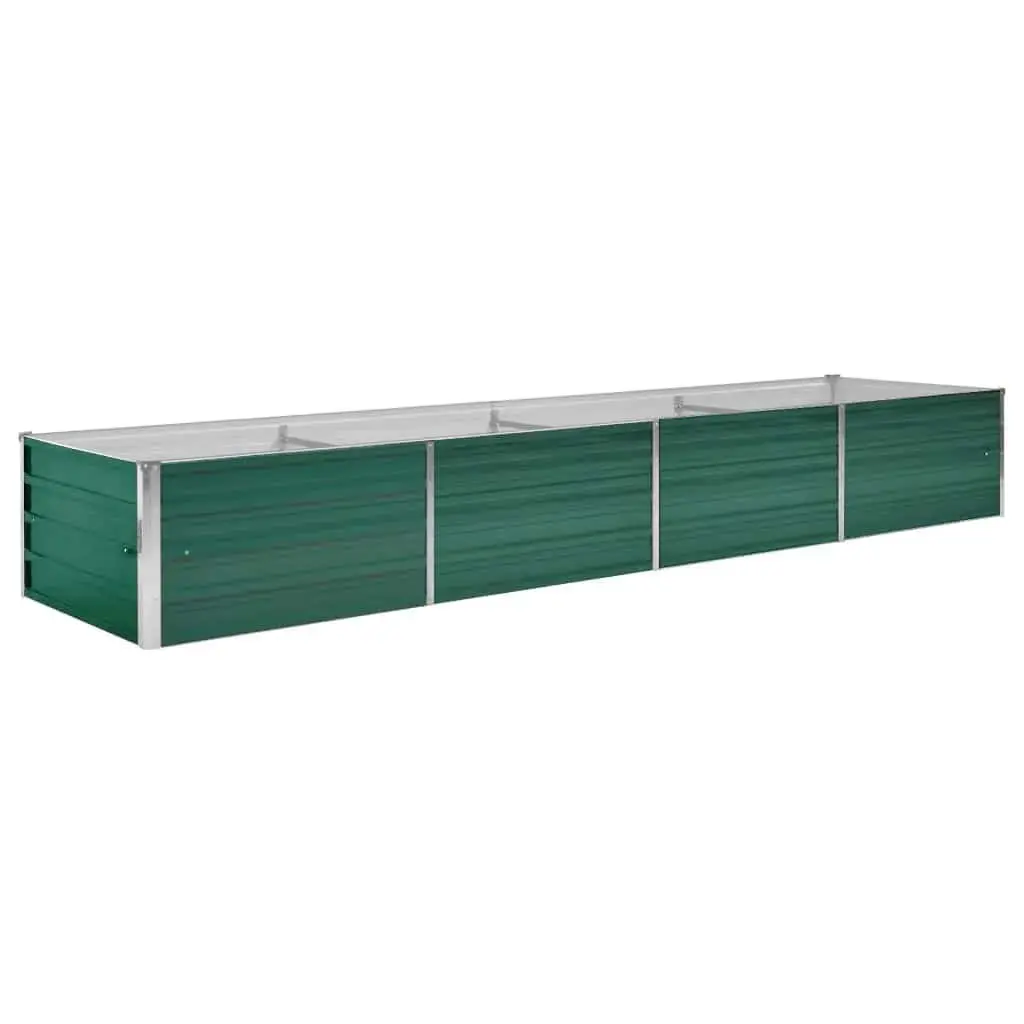 Raised Garden Bed Planter Box Outdoor Use 320 x 80 x 45 cm Galvanised Steel