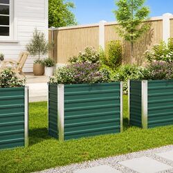 Garden Raised Bed Planter Box Outdoor Vegetable Flower Herb Container