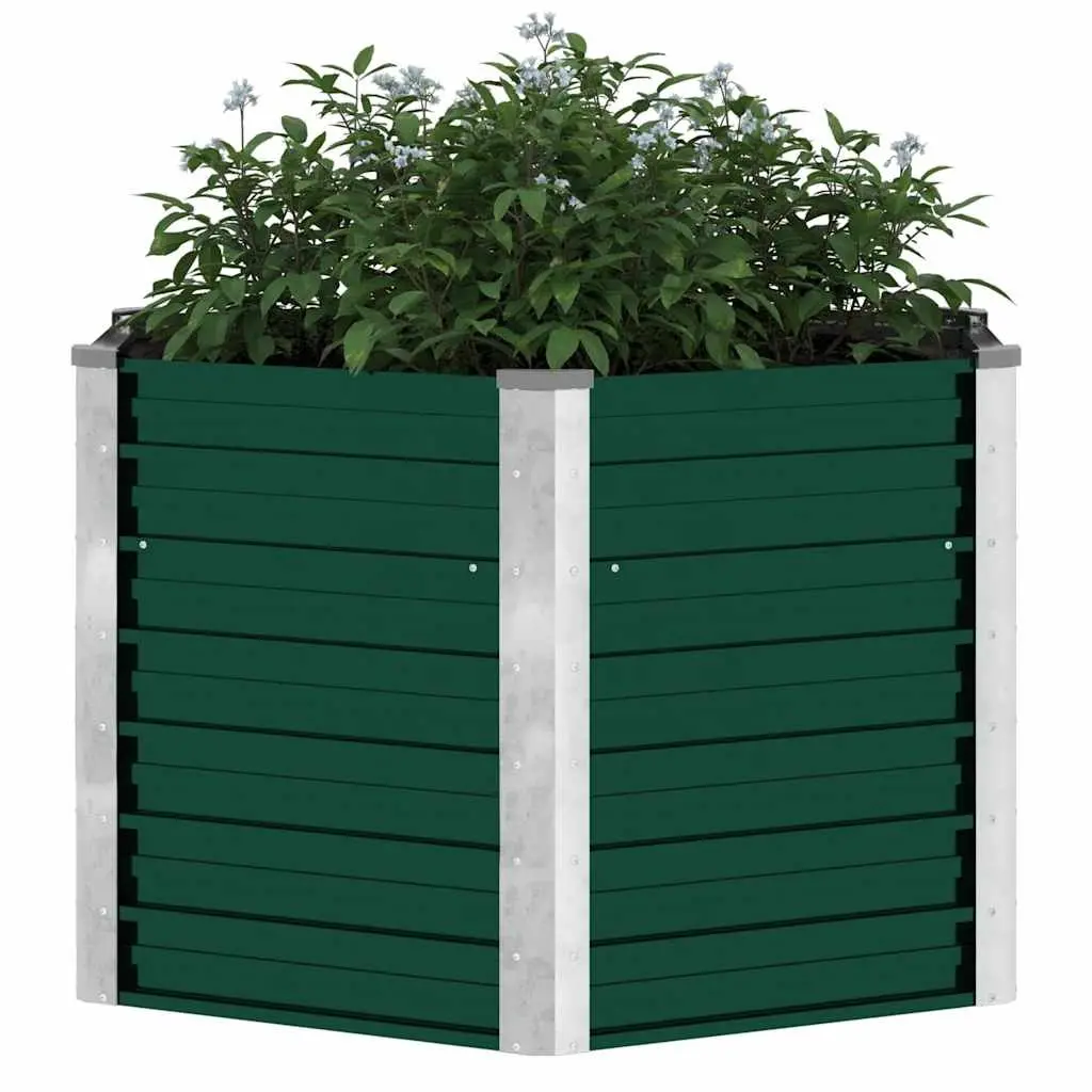 Garden Raised Bed Planter Box Metal Steel Outdoor Vegetables Flowers Herbs Patio