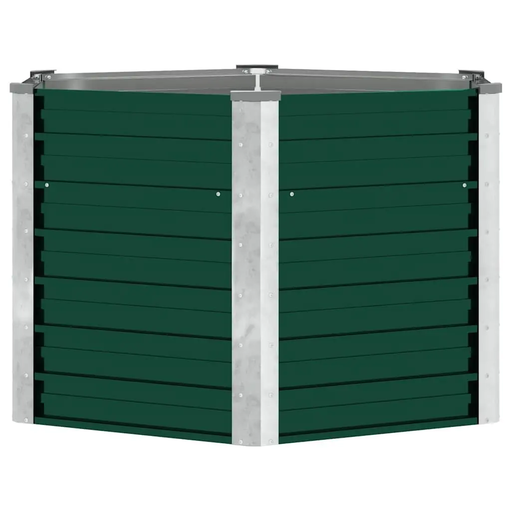 Garden Raised Bed Planter Box Metal Steel Outdoor Vegetables Flowers Herbs Patio