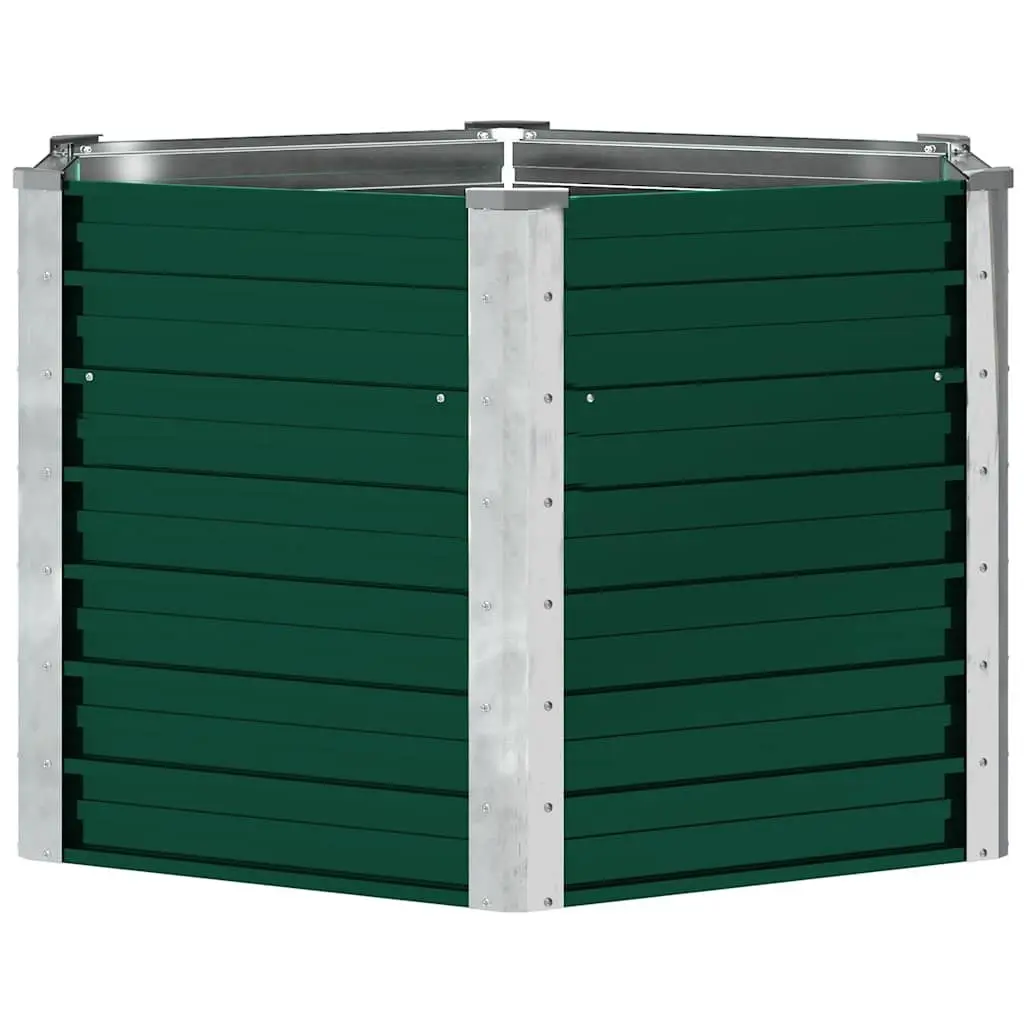 Garden Raised Bed Planter Box Metal Steel Outdoor Vegetables Flowers Herbs Patio
