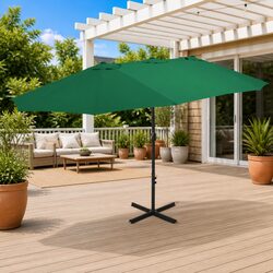 Garden Parasol 460x270cm – Aluminium and UV Protective
