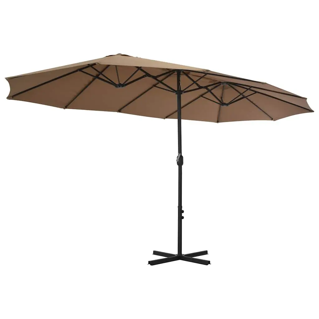 Garden Parasol Outdoor Sunshade 460x270 cm