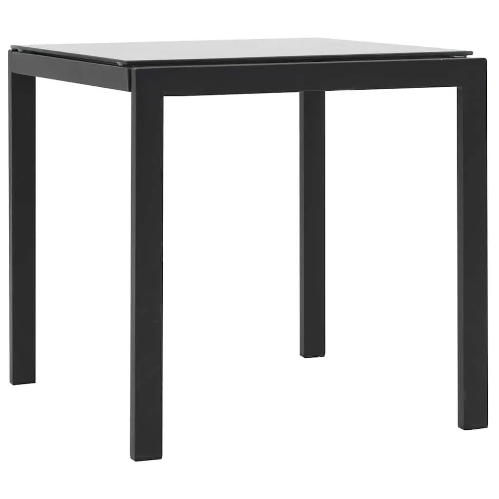 Sun Loungers Set for Outdoor Garden Patio 2 Piece with Side Table