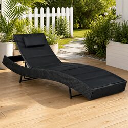 Specifications for Adjustable Outdoor Rattan Sun Lounger