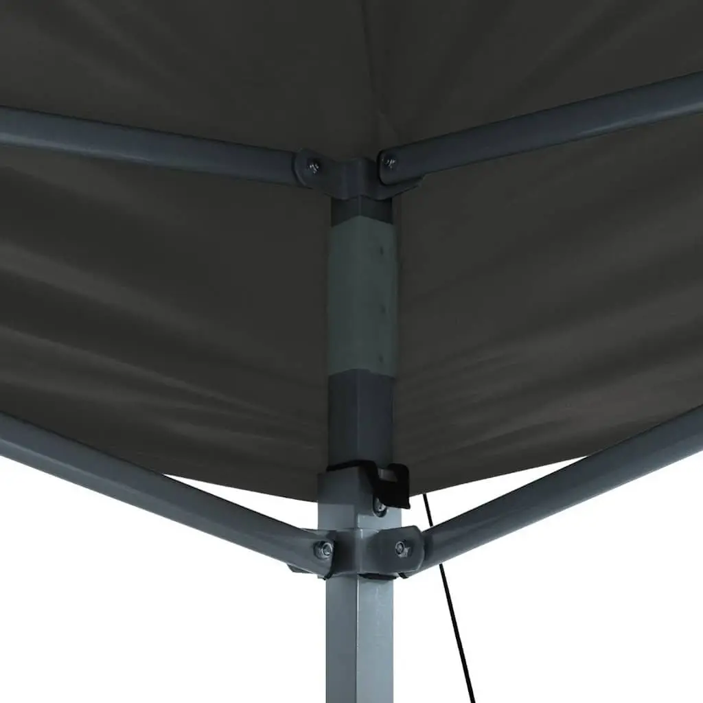 Outdoor Canopy Tent 3x4.5m Foldable Gazebo for Parties and Events Anthracite