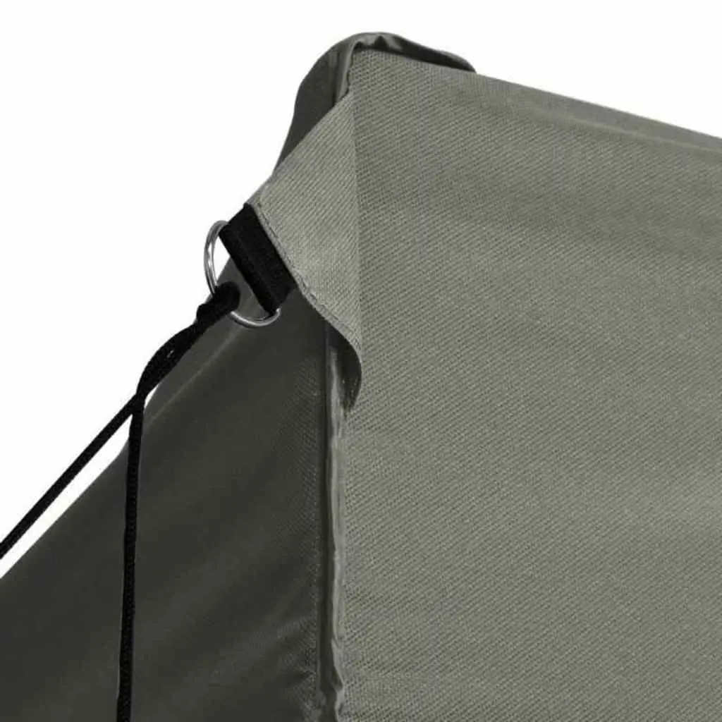 Outdoor Canopy Tent 3x4.5m Foldable Gazebo for Parties and Events Anthracite