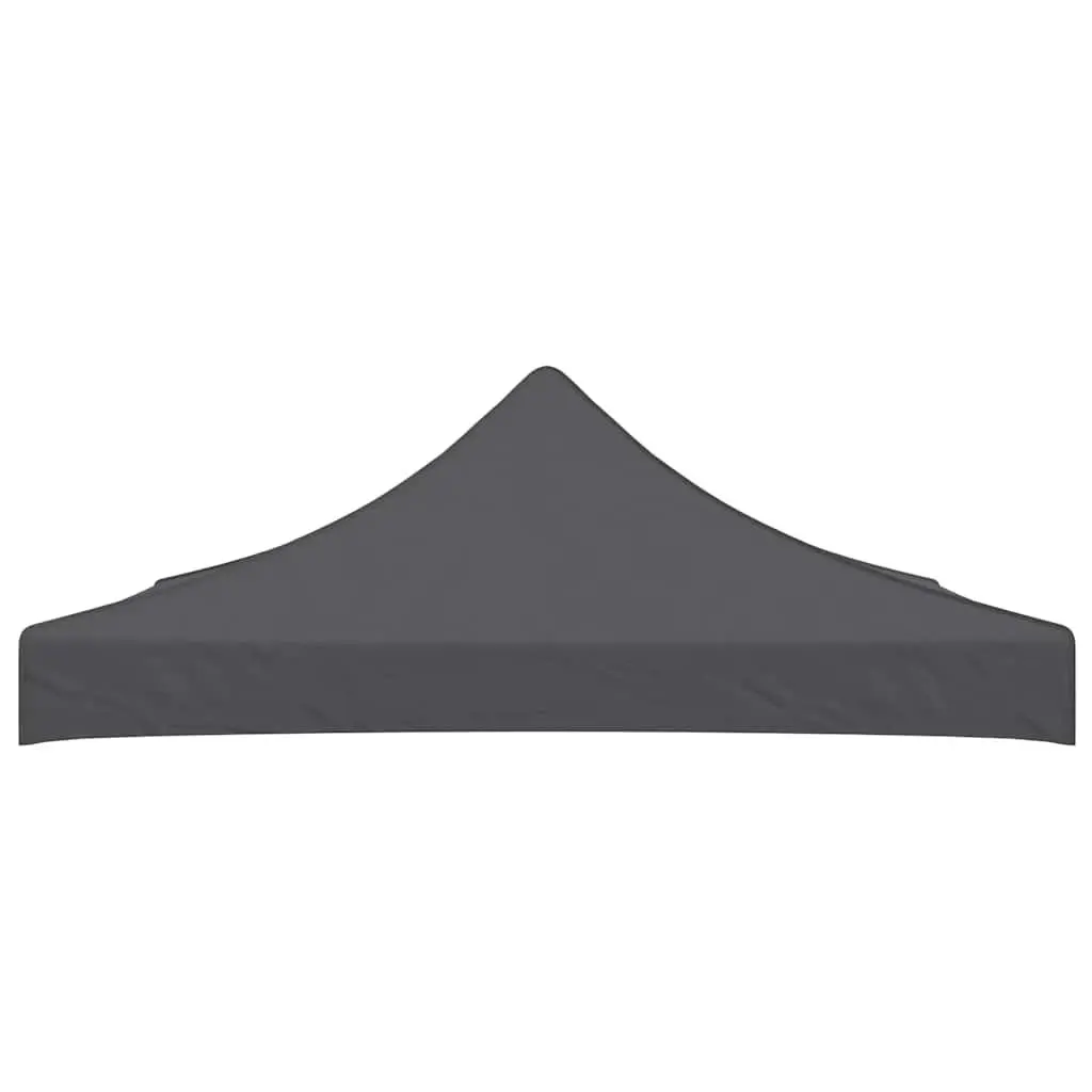 Canopy Roof 3x3m for Outdoor Use Anthracite Oxford Fabric Replacement