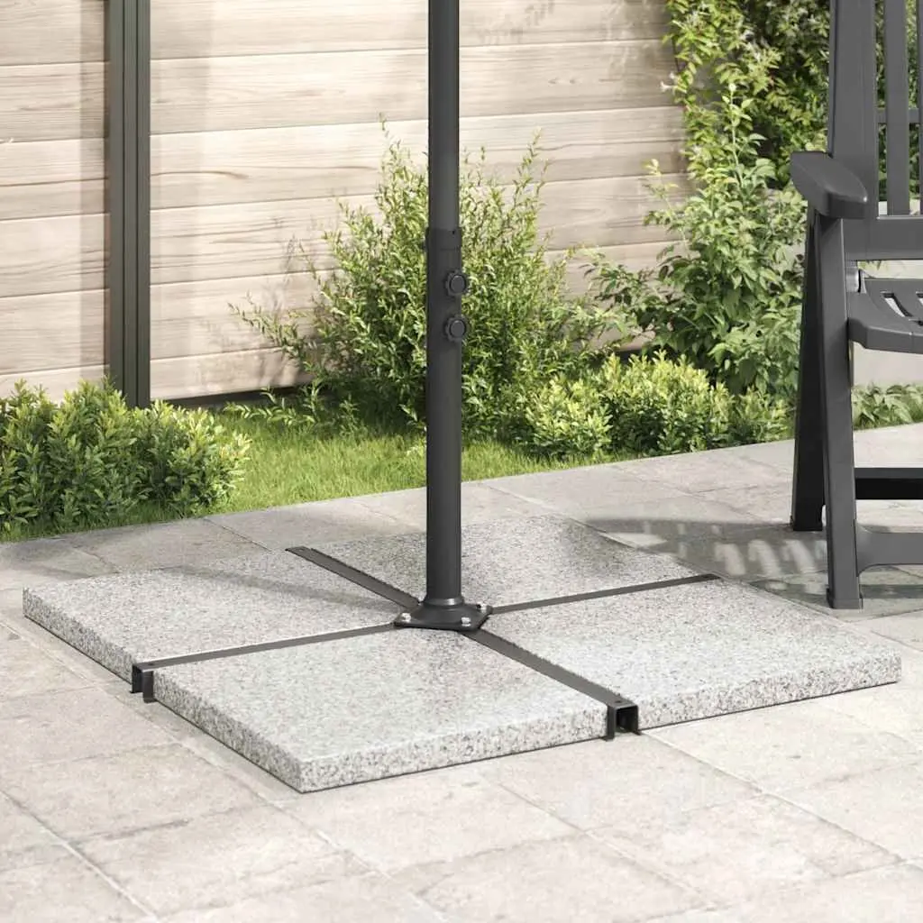 25 kg Square Grey Umbrella Weight Plate
