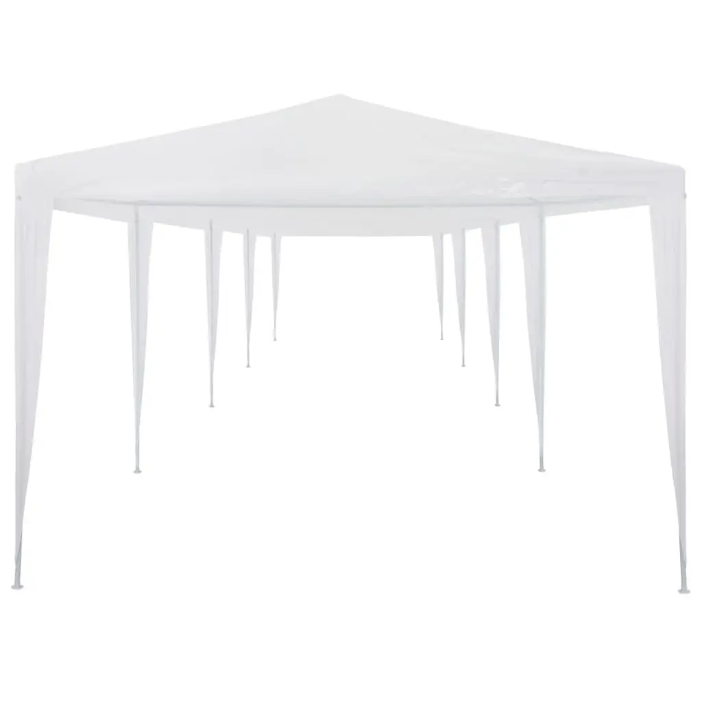 Party Tent Outdoor Canopy Gazebo 3x12m White PE Garden Shelter