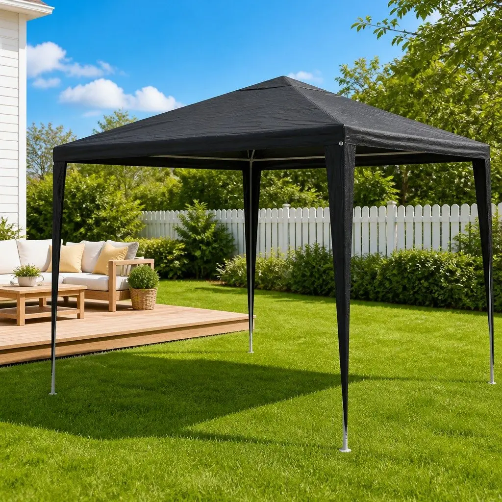 3x3m Anthracite Outdoor Canopy