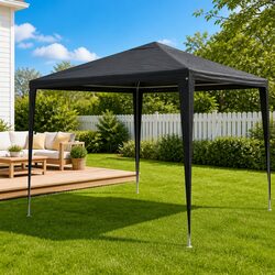 3x3m Anthracite Outdoor Canopy Specifications