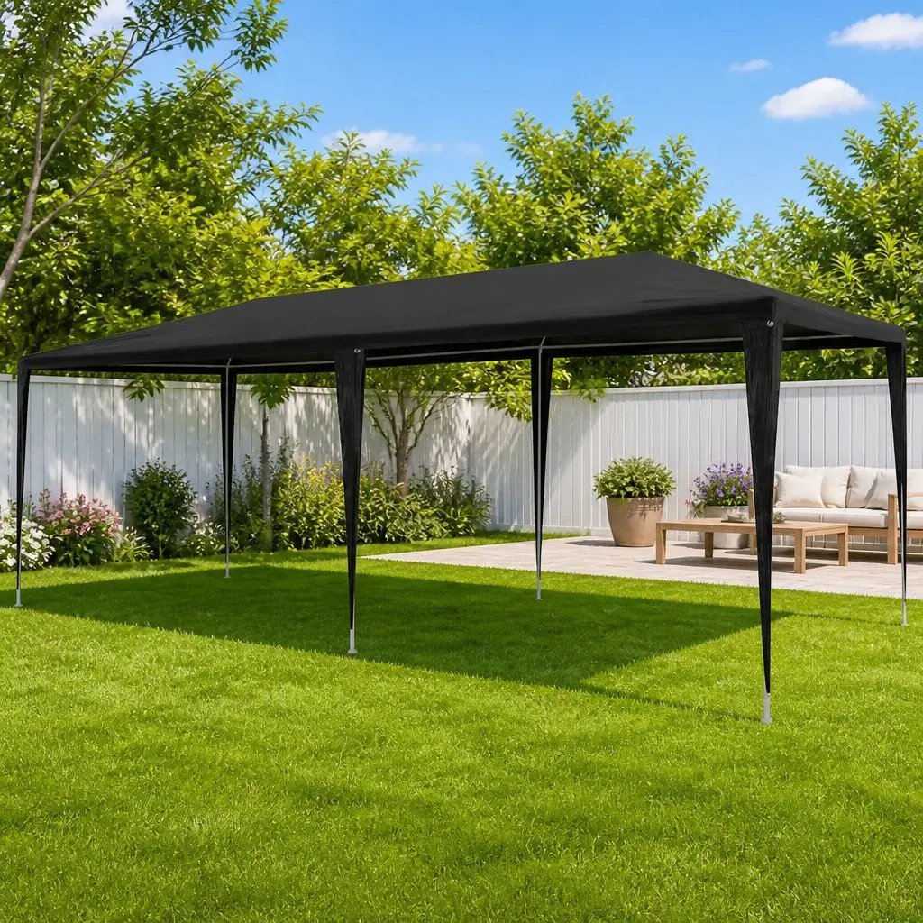3x6m Anthracite Garden Tent
