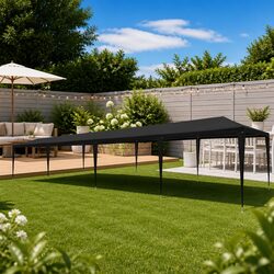 Specifications of the 3x12 m Anthracite Party Tent